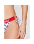 Tommy Jeans Bikini partea de jos Cheeky UW0UW02944 Alb - Pled.ro