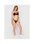 Tommy Jeans Bikini partea de jos High Leg Cheeky UW0UW03034 Bleumarin - Pled.ro