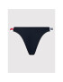 Tommy Jeans Bikini partea de jos High Leg Cheeky UW0UW03400 Verde - Pled.ro