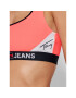 Tommy Jeans Bikini partea de sus UW0UW02940 Roz - Pled.ro