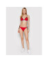 Tommy Jeans Bikini partea de sus UW0UW03351 Roșu - Pled.ro