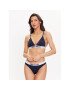 Tommy Jeans Bikini partea de sus UW0UW04079 Bleumarin - Pled.ro