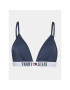 Tommy Jeans Bikini partea de sus UW0UW04079 Bleumarin - Pled.ro