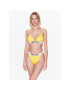 Tommy Jeans Bikini partea de sus UW0UW04079 Galben - Pled.ro