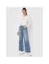 Tommy Jeans Blugi Claire DW0DW13585 Albastru Wide Leg - Pled.ro