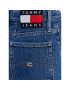 Tommy Jeans Blugi DW0DW15740 Albastru Mom Fit - Pled.ro