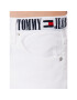 Tommy Jeans Blugi Izzie DW0DW15529 Alb Slim Fit - Pled.ro