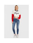 Tommy Jeans Blugi Nora DW0DW14093 Bleumarin Skinny Fit - Pled.ro