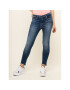 Tommy Jeans Blugi Nora Mid Rise Ankle DW0DW07500 Bleumarin Skinny Fit - Pled.ro