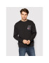 Tommy Jeans Bluză Badge Peace DM0DM11650 Negru Relaxed Fit - Pled.ro