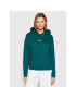 Tommy Jeans Bluză Center Badge DW0DW10403 Verde Relaxed Fit - Pled.ro