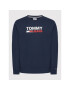 Tommy Jeans Bluză Corp Logo DM0DM12938 Bleumarin Regular Fit - Pled.ro