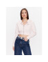 Tommy Jeans Bluză DW0DW15414 Roz Cropped Fit - Pled.ro