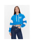 Tommy Jeans Bluză DW0DW15422 Albastru Cropped Fit - Pled.ro