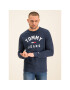 Tommy Jeans Bluză Essential Logo DM0DM07024 Bleumarin Regular Fit - Pled.ro