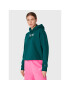 Tommy Jeans Bluză Essential Logo DW0DW14327 Verde Relaxed Fit - Pled.ro