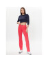 Tommy Jeans Bluză Essential Logo DW0DW15443 Bleumarin Cropped Fit - Pled.ro