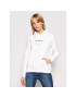 Tommy Jeans Bluză Linear Logo DW0DW10132 Alb Regular Fit - Pled.ro