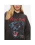 Tommy Jeans Bluză Panther DW0DW17335 Negru Oversize - Pled.ro