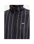 Tommy Jeans Bluză Pinstripe DM0DM16360 Negru Relaxed Fit - Pled.ro