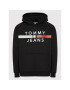 Tommy Jeans Bluză Reflective Flag DM0DM07410 Negru Relaxed Fit - Pled.ro