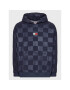 Tommy Jeans Bluză Skater Checkerboard DM0DM15017 Bleumarin Relaxed Fit - Pled.ro