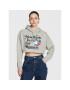 Tommy Jeans Bluză Sportees Runners DW0DW14872 Gri Cropped Fit - Pled.ro