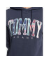 Tommy Jeans Bluză Tartan DM0DM15696 Bleumarin Regular Fit - Pled.ro