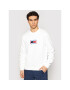 Tommy Jeans Bluză Tjm Timeless DM0DM10635 Alb Regular Fit - Pled.ro