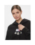 Tommy Jeans Bluză Tjw Bxy Daisy Flag Hoodie DW0DW17708 Negru Regular Fit - Pled.ro