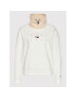 Tommy Jeans Bluză Tjw Bxy Logo 3 Funnel Neck DW0DW11191 Alb Boxy Fit - Pled.ro