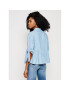 Tommy Jeans Bluză Tjw Chambray Bow DW0DW09764 Albastru Loose Fit - Pled.ro