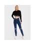 Tommy Jeans Bluză Waistand DW0DW14266 Negru Cropped Fit - Pled.ro