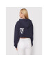 Tommy Jeans Bluză Super Crop Bold DW0DW13577 Bleumarin Relaxed Fit - Pled.ro