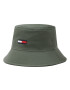 Tommy Jeans Bucket Hat Flag Bucket AM0AM08495 Verde - Pled.ro