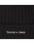 Tommy Jeans Căciulă Tjm Sport Elevated Long Beanie AM0AM11678 Negru - Pled.ro