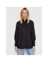 Tommy Jeans Cămașă Oversized Poplin DW0DW12080 Negru Oversize - Pled.ro