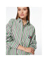 Tommy Jeans Cămașă DW0DW15212 Verde Oversize - Pled.ro