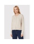 Tommy Jeans Cardigan Crew Neck DW0DW13789 Bej Regular Fit - Pled.ro