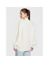 Tommy Jeans Cardigan DW0DW14957 Écru Relaxed Fit - Pled.ro