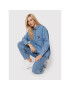 Tommy Jeans cămașă de blugi Chambray Badge DW0DW13713 Albastru Boyfriend Fit - Pled.ro