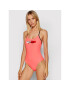 Tommy Jeans Costum de baie Cheeky One-Piece UW0UW02945 Roz - Pled.ro