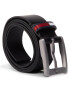 Tommy Jeans Curea pentru Bărbați Tjm Corp Leather Belt 3.5 AM0AM05957 Negru - Pled.ro