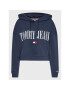 Tommy Jeans Curve Bluză Archive DW0DW15096 Bleumarin Regular Fit - Pled.ro