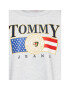 Tommy Jeans Curve Bluză Luxe DW0DW15097 Gri Relaxed Fit - Pled.ro