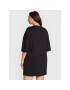 Tommy Jeans Curve Rochie de zi DW0DW12950 Negru Oversize - Pled.ro