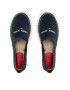 Tommy Jeans Espadrile Espadrille EN0EN01815 Bleumarin - Pled.ro