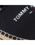 Tommy Jeans Espadrile Espadrille EN0EN01815 Negru - Pled.ro