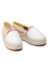 Tommy Jeans Espadrile Flatform Espadrille EN0EN01832 Alb - Pled.ro