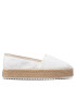 Tommy Jeans Espadrile Platform Espadrille EN0EN01832 Alb - Pled.ro